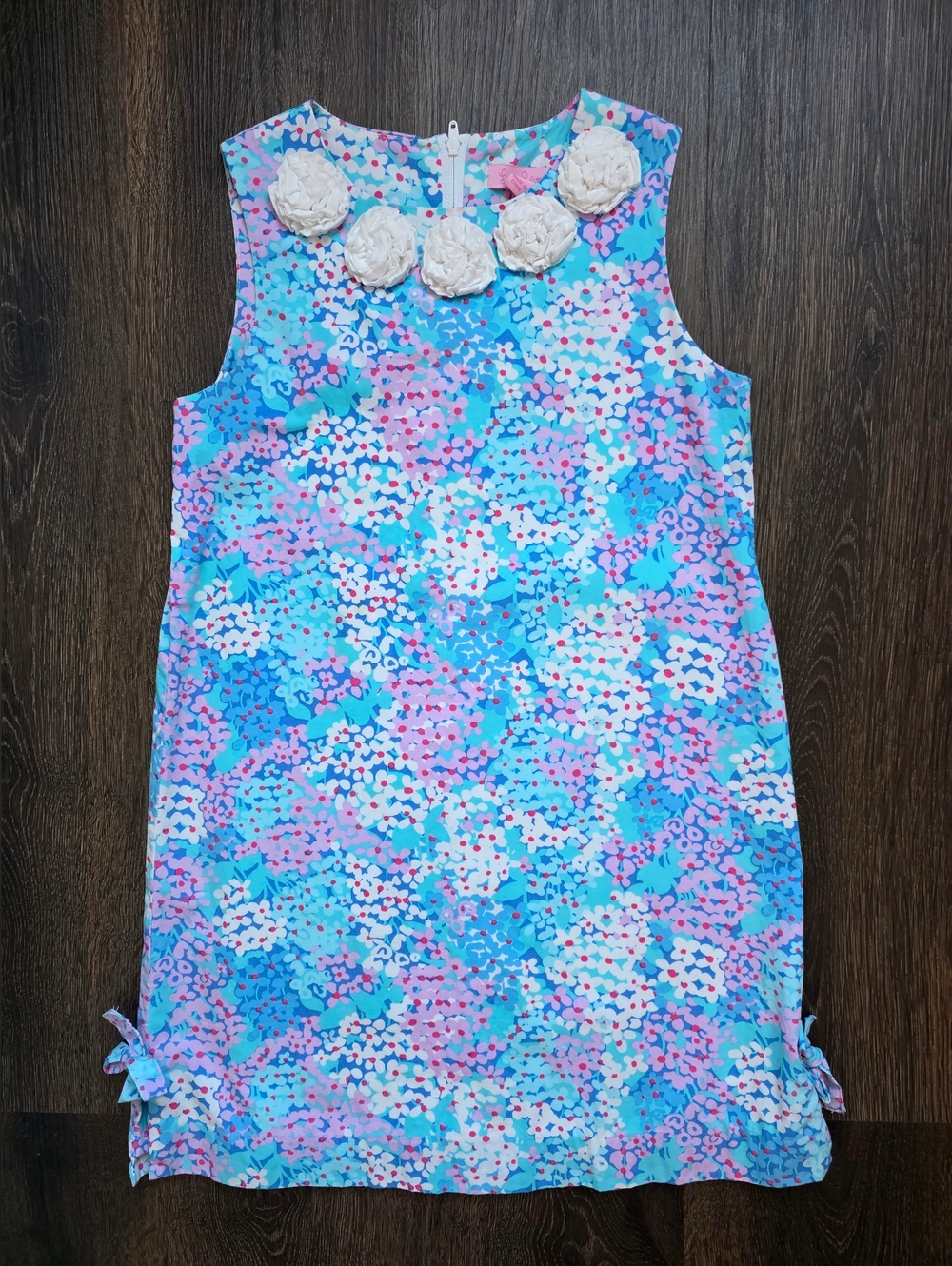Lilly Pulitzer "Dot Dot Hop" girl shift dress